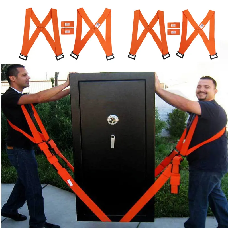 الأثاث تتحرك حمل الأشرطة الأثاث الموفرة للعمالة تتحرك الكتف الخلفي الأشرطة رفع حبال حزام نقل الأثاث الثقيل