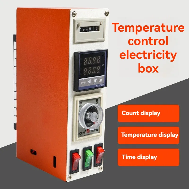 Temperature Controlled Electrical Box, Pneumatic Punch Power Line, Mechanical Microcomputer Control Box, Button Counter