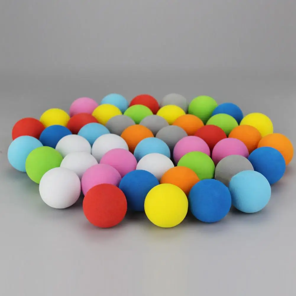 10pcs/bag Golf Sponge Balls Practice Balls Tennis Training Elastic Soft Golf Balls Foam Golf Practice Balls Golf Training Balls