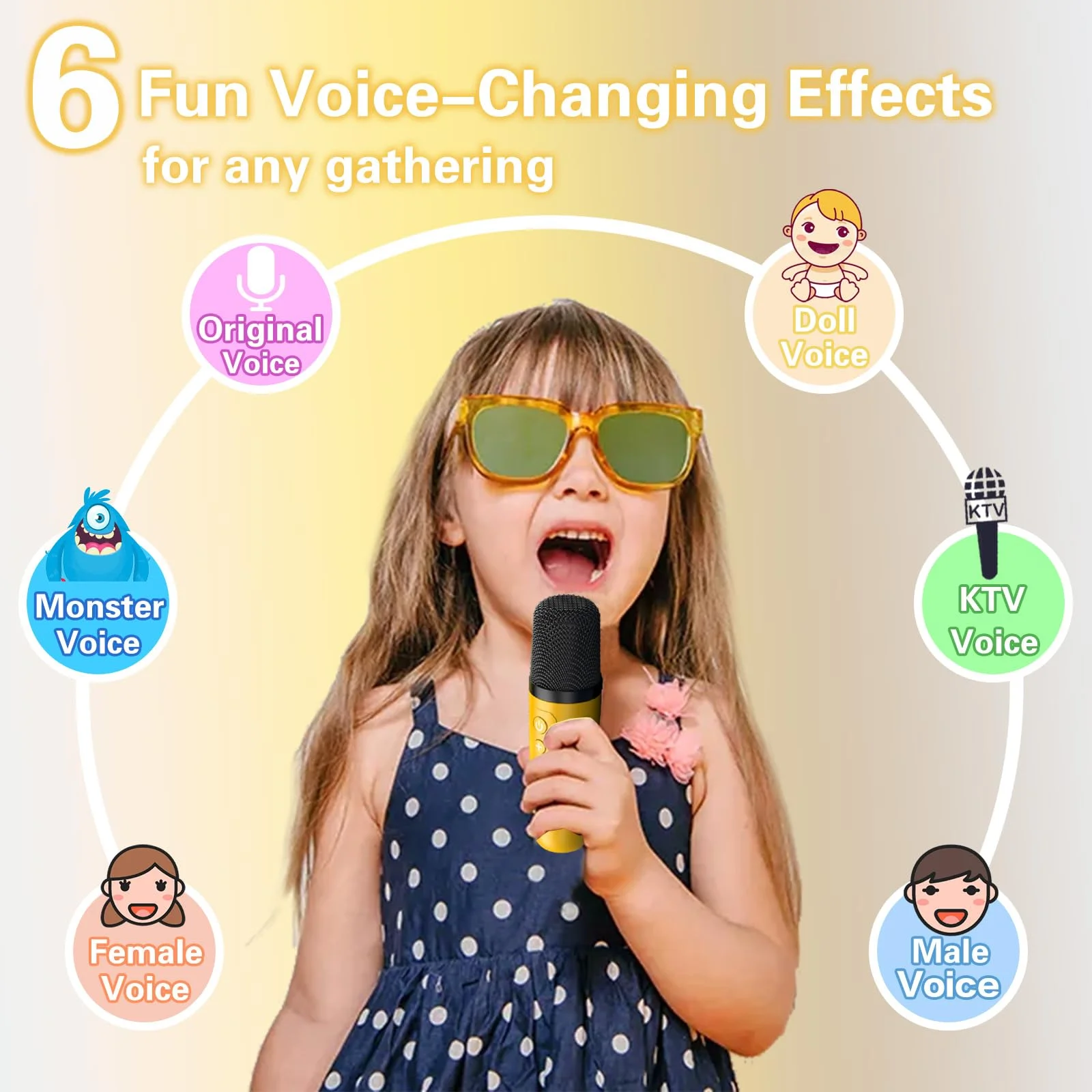 Newly All-in-One Mini Karaoke Machine Color Lighting Portable Integrated Song Outdoor Desktop Small Subwoofer