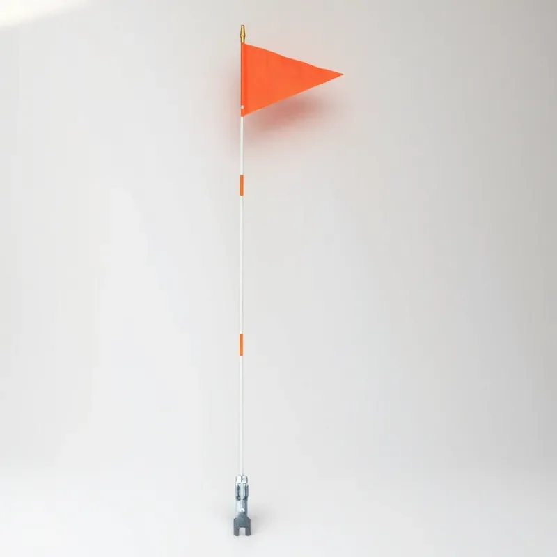 

1 set Child Bike Flagpole Accessories Glass Fiber 26cm Tail Flag Bracket Display Stand Windproof Lightweight Compact Flag Holder