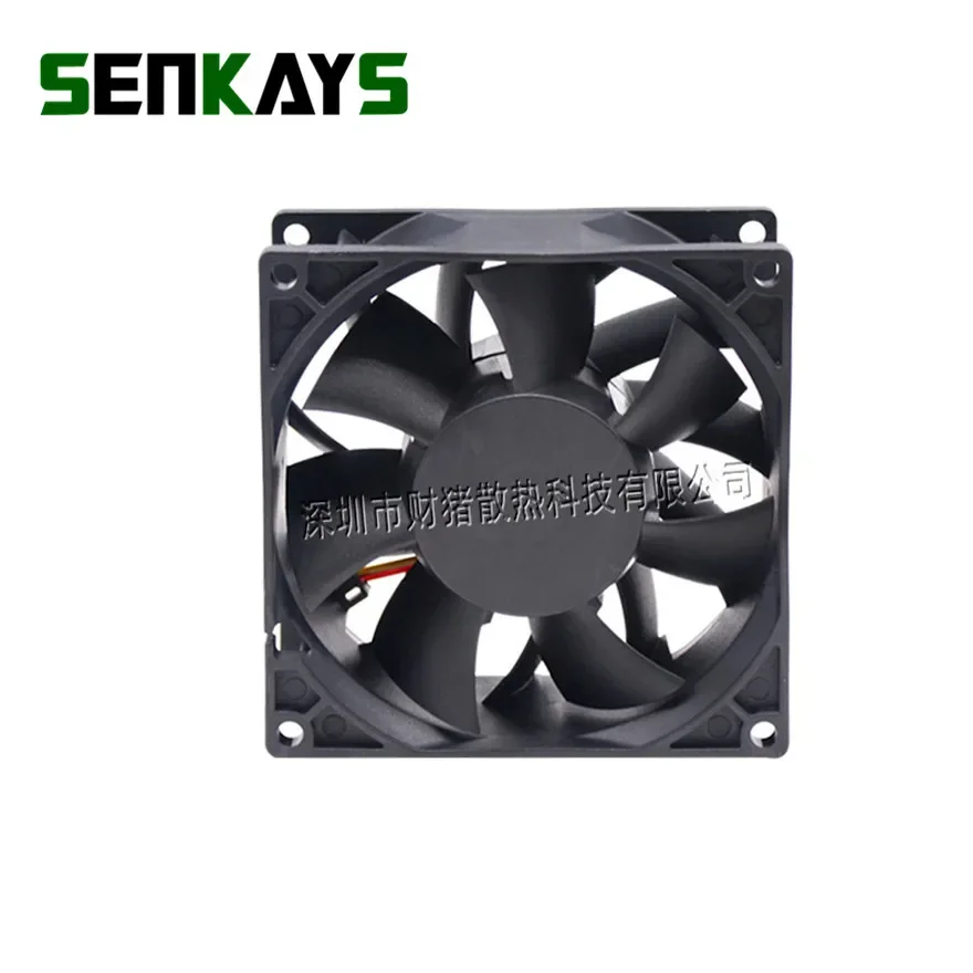 Dual Ball Bearing 90MM 9cm 9038 9238 Big Wind Fan 90x90x38mm DC24V Computer Case Cooling Fan 3pin FG