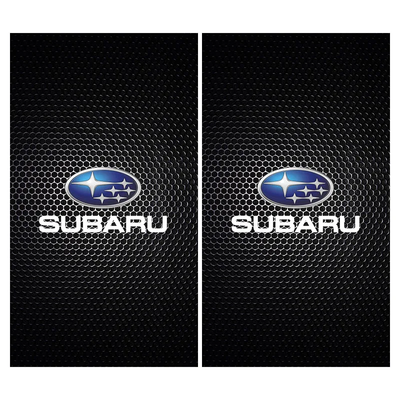 2 قطعة سيارة B-عمود مركز العمود PET الشارات شعار ملصقات ثلاثية الأبعاد لسوبارو WRX فورستر Outback Crosstrek ليجاسي امبريزا ليفورج #2