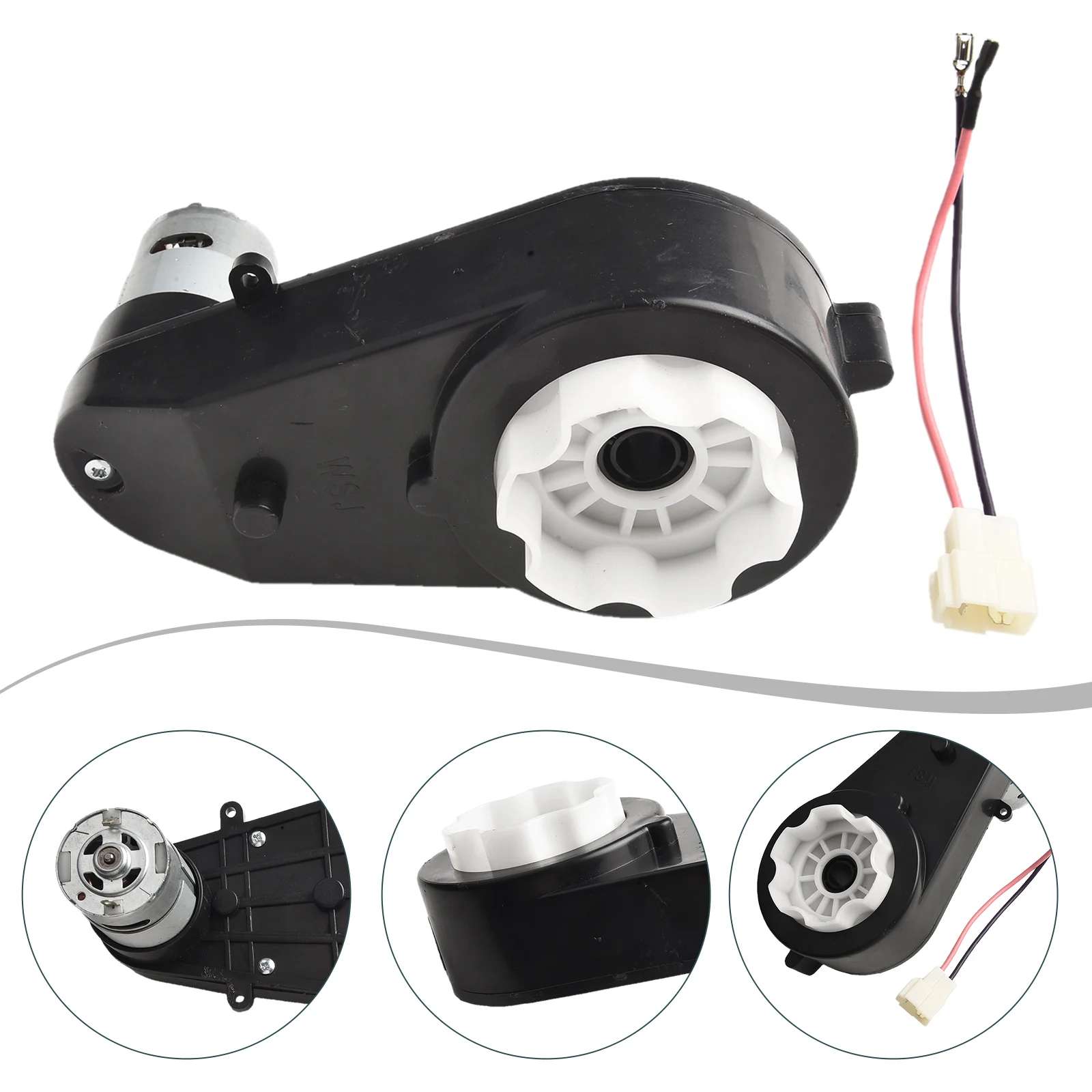 

24V RS550 Children Ride-on Car Motor 20000RPM Children's Wheel Gearbox, High-speed DC Motor For Remote Control Car SUV Parts