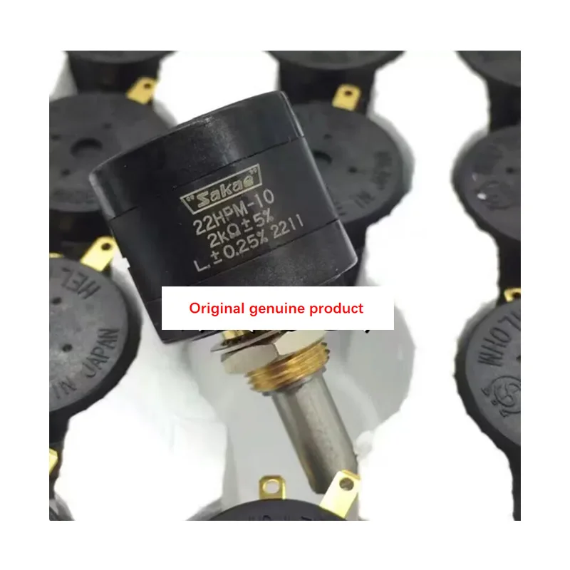22HPM-10 original Japanese Sakae ten turn wire wound potentiometer 100R 200R 500R 1K 2K 5K 10K 20K 50K 22HP-10