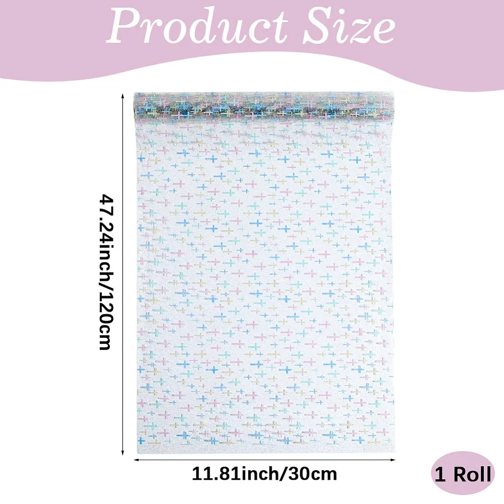 PVC Sheets with Pattern Colorful 307x0.4mm 1.2m/roll