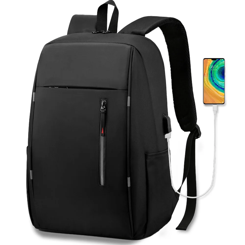 Wasserdichter Business-Rucksack für Herren, USB-Schulrucksäcke, 15,6-Zoll-Laptop-Rucksack, große Kapazität, Rucksäcke für Herren, Rucksacktaschen