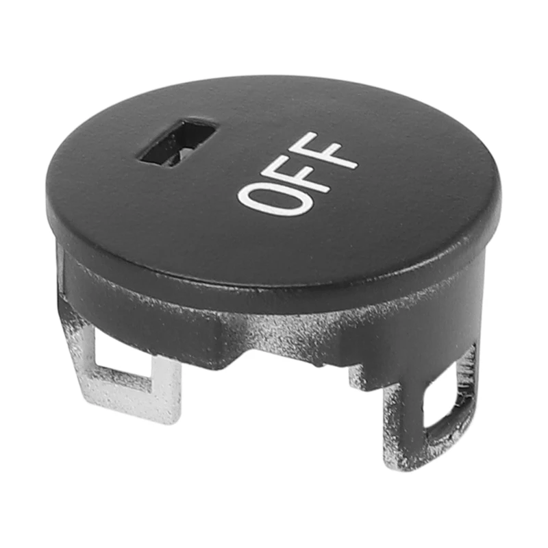 Air Conditioning Panel Switch Button Central Control Knob Cover OFF For BMW 5 Series E60 E61 61319250196