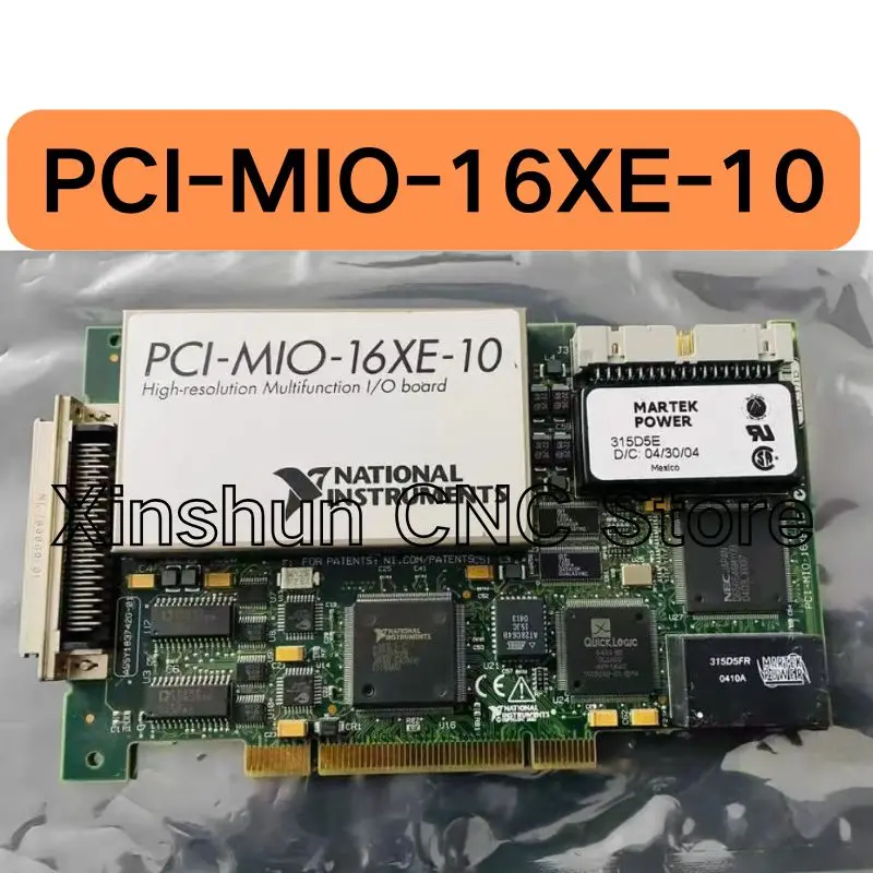 PCI-MIO-16XE-10 Data Acquisition Card Test Ok Second Hand Quick Shipping
