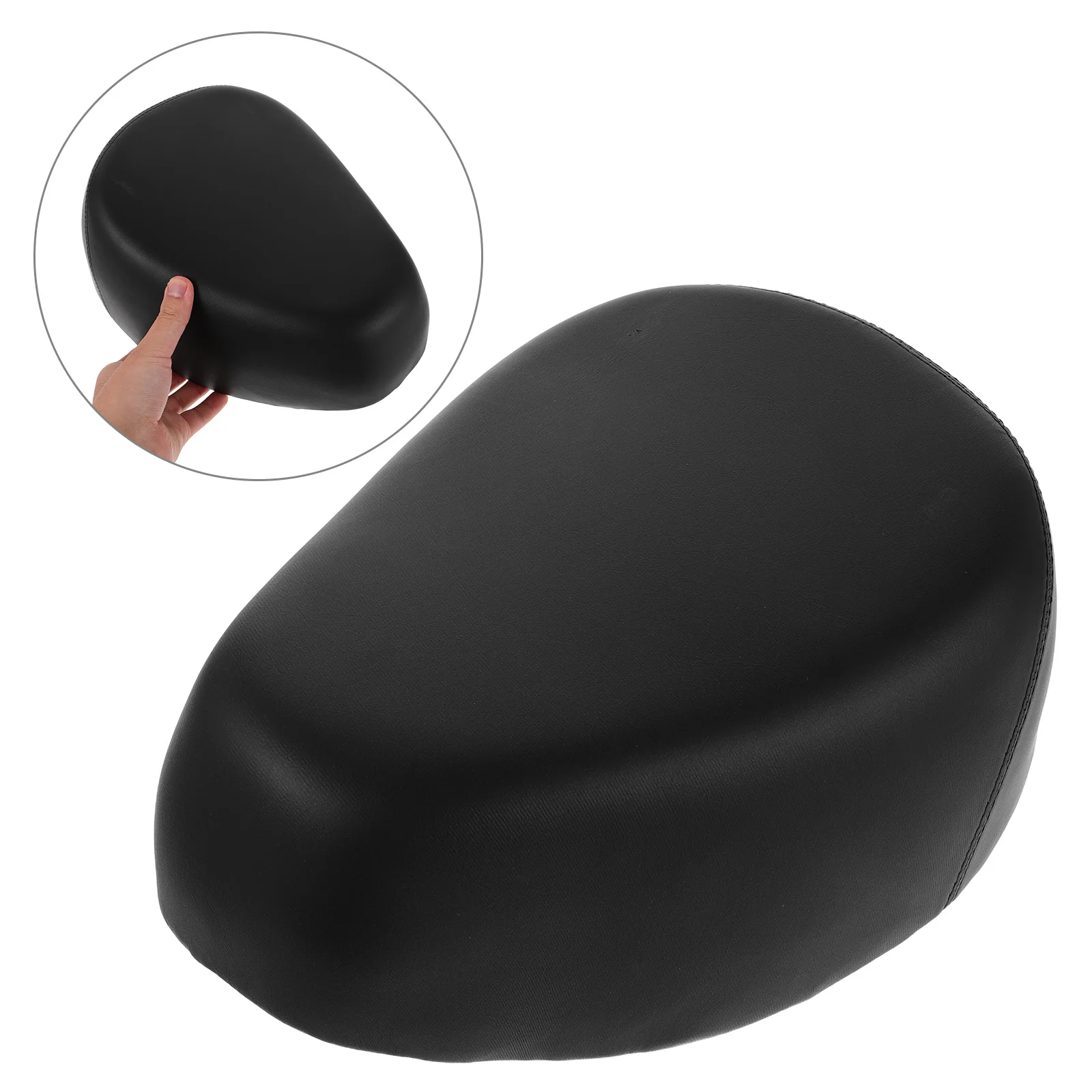 

Ergonomic Shock Absorbing Bike Seat Cushion For Mountain Bikes Wide Comfort Bicycle Saddle With High Density Padding Non Slip