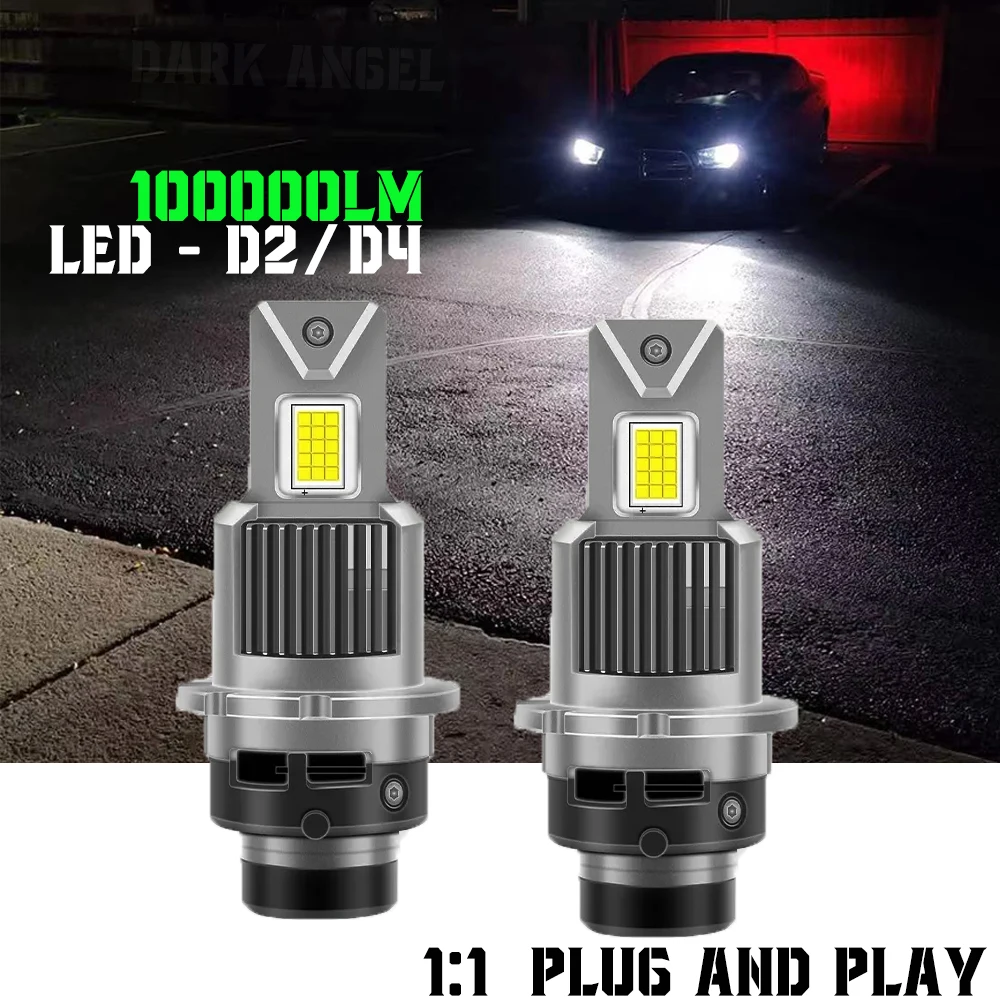 

D1S D2S D3S D4S Led Headlight Xenon Bulbs Canbus No Error 1000000LM 130W D8S D1R D2R D3R D4R Car Lamp Auto Light Motorcycle 12V