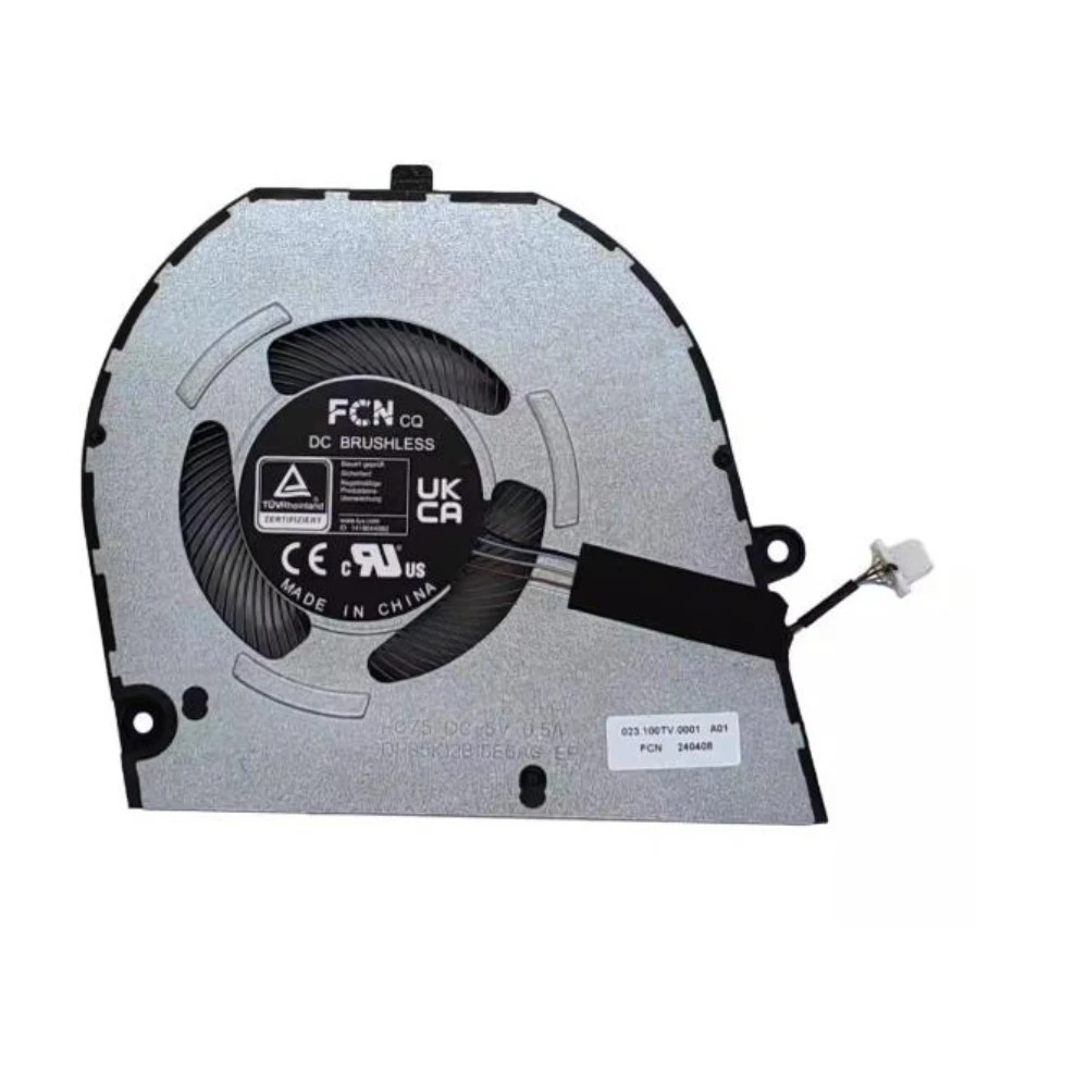 Replacement New CPU Cooling Fan for DELL Inspiron 14 5430 M5TP 0JXC52 FQ75 DFS5K12B15E6AG DC5V 0.5A view 3
