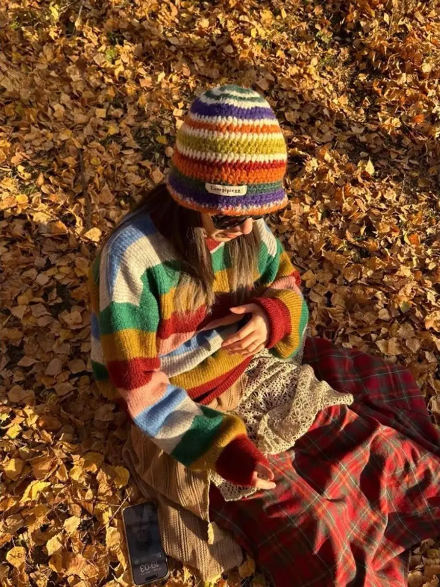 

Вязаный свитер Trendy Travel Sle Eth Design Long Sve Женский модный осенне-зимний топ из качественного материала