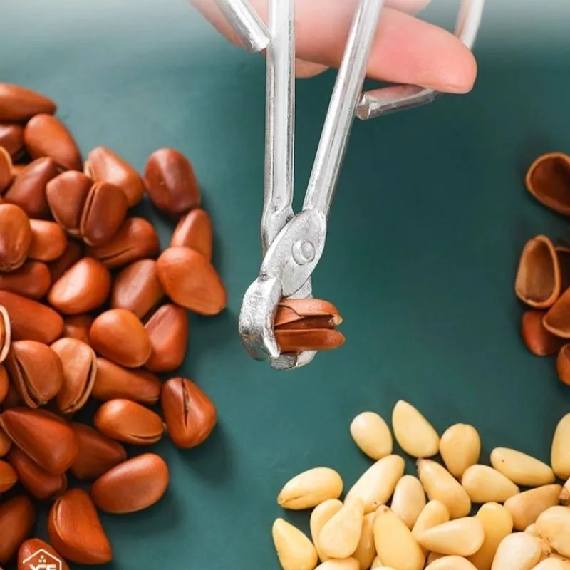 Stainless Steel for Sunflower Seed Crackers, Nut Shellers, Peeling Tools, Watermelon, Pine Nuts, Walnuts, Peanuts, Kitchen Tools - view 4
