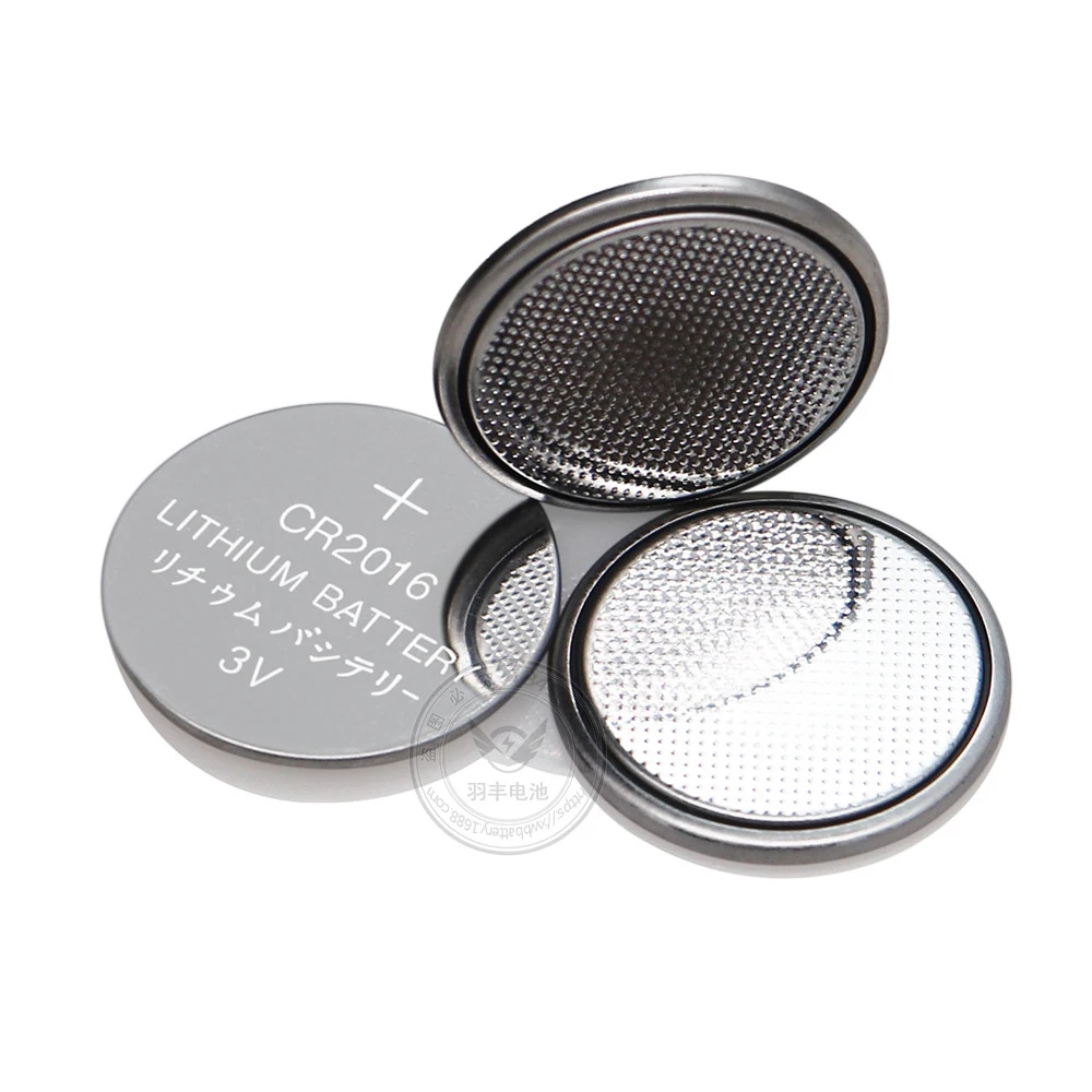 CR2016 Lithium Button Battery DL2016 BR2016 DL2016 LM2016 3V CR 2016 Coin Cell Watch Batteries for Toys Clock Remote
