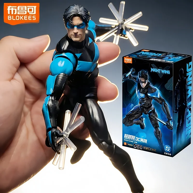 

Новые конструкторы Blokees DC Heroes Beyond Version: Бэтмен и Найтвинг, коллекционная фигурка-модель, подарок для коллекционера