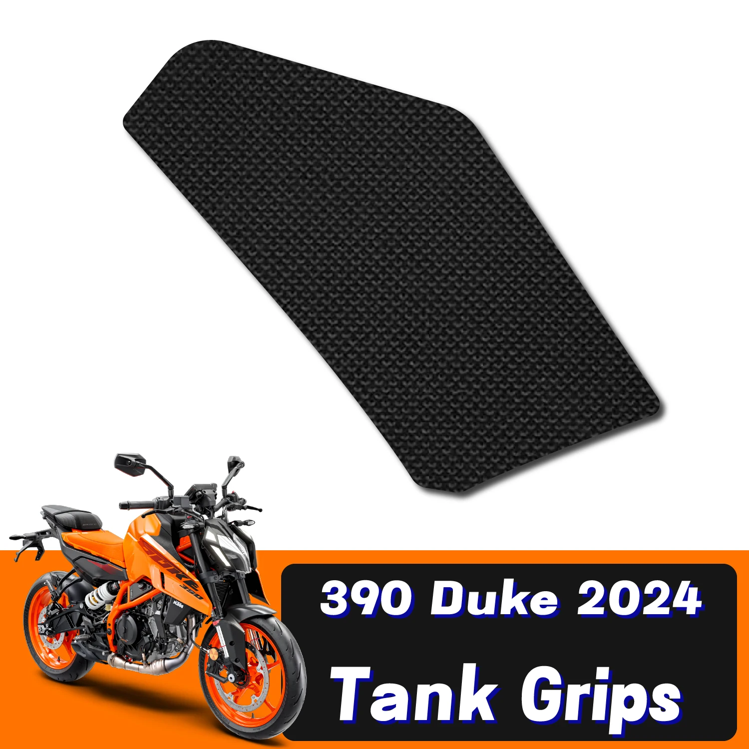 

For KTM 390 DUKE 2024 Tank Grips Pads Silicone Rubber 2mm