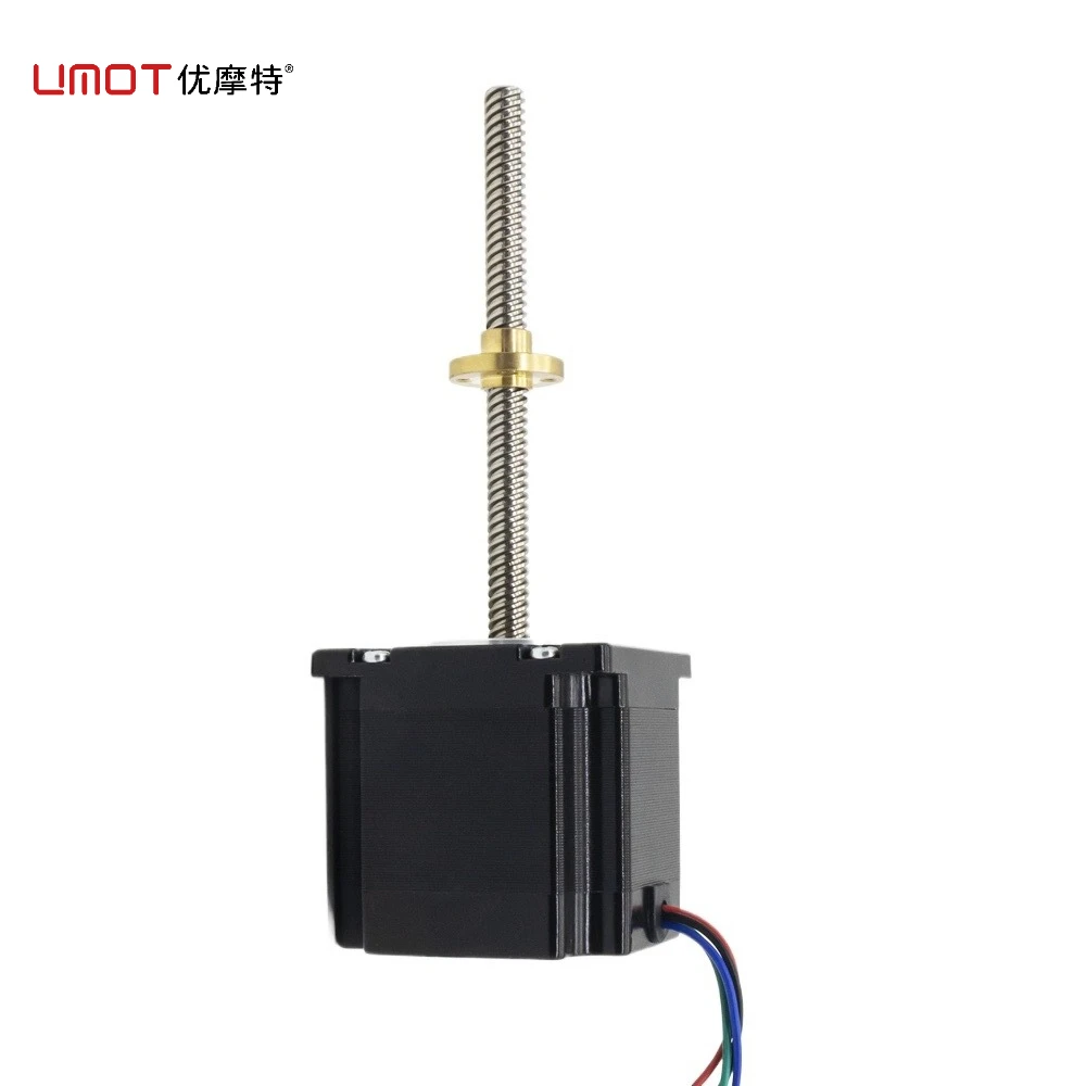 

UMOT 57mm Nema 23 Linear Stepper Motor Nema23 Stepper Motor Lead Screw Linear Actuator DC Stepper Motor with Lead Screw Actuator