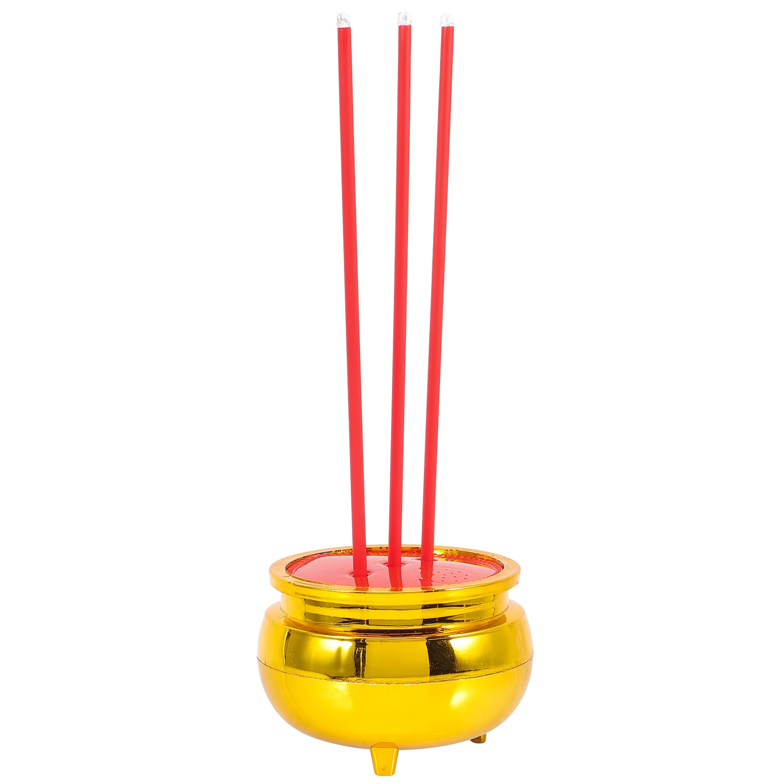 

1pcs Electronic Incense Smokeless Electric Censer Ornament Desktop Decor Vintage Home Hall Decoration Exquisite Small