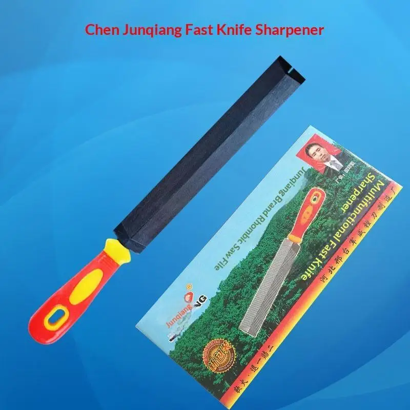 

T12 Bearing Steel Rhombus Files With Non Slip Handles Sturdy Durable Woodworking