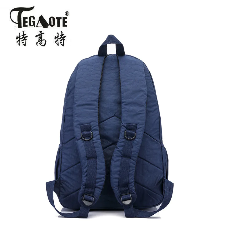 Versatile Student Bag New Backpack Fashion Waterproof Nylon Travel Bags Students High Capacity Leisure Light Outdoor Backpacks