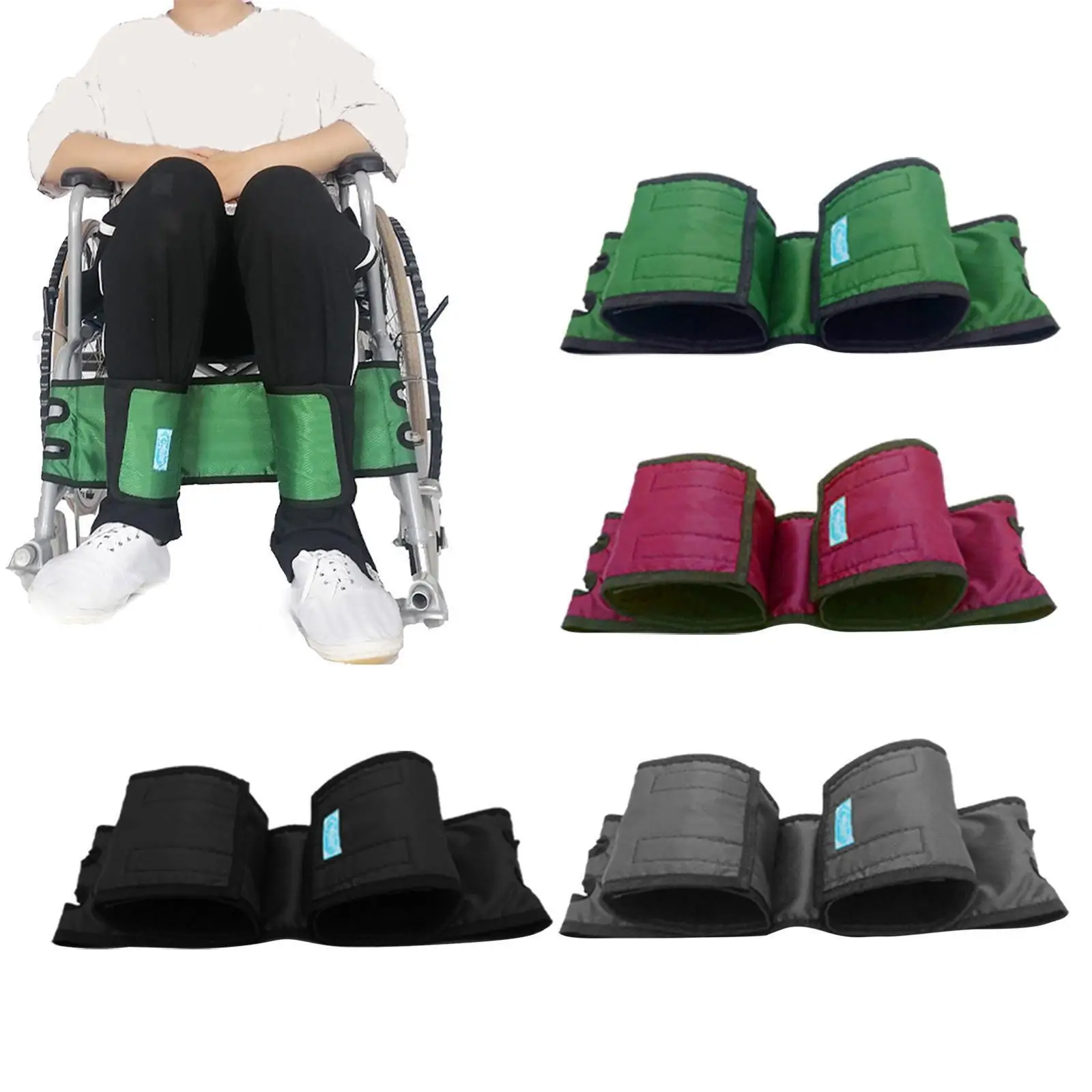 

Wheelchair Calf Fixation Restraint Belt Nylon Safe Non-Slip Comfortable For Home Bed Paralyzed Elderly Care Products