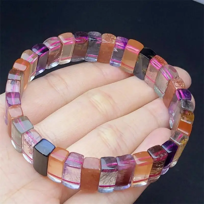 Natural Crystal Quartz Bangle Elegance Exquisite Charms For Jewelry Party Holiday Women Holiday Gift 1PCS