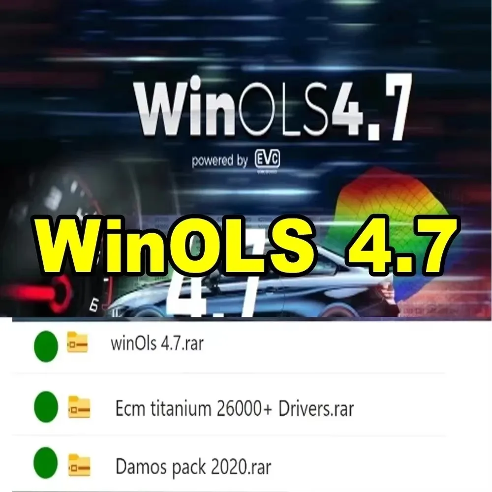 Winols 4.7 Full Activated immo tool Windows 7 10 11 No Need Vmware Multi-language +2021 Damos +ECM TITANIUM+ IMMO SERVICE Tool