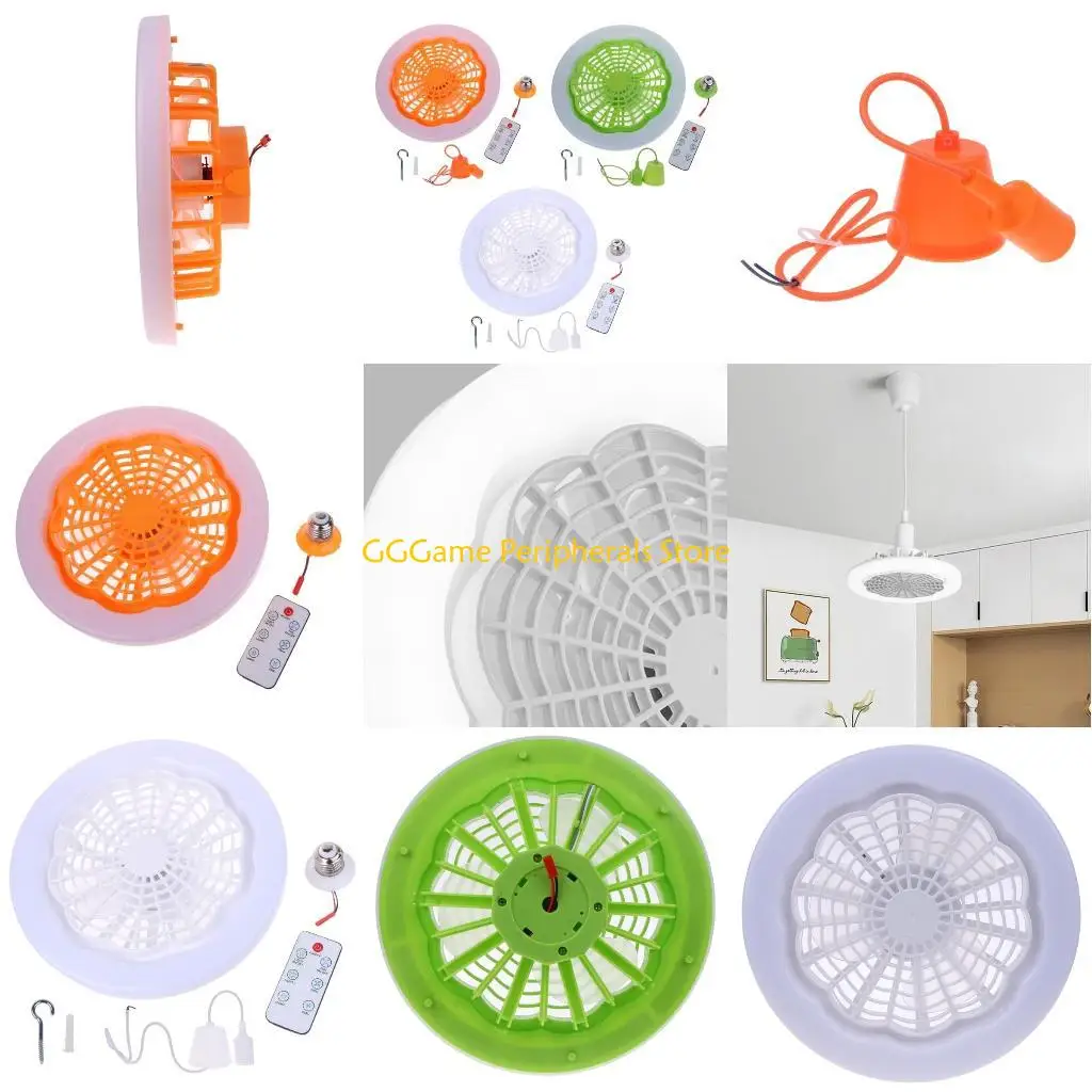 

U55B LED Quiet Ceiling Fan with Light With Remote Control 30W E27 Ceiling Fan Light