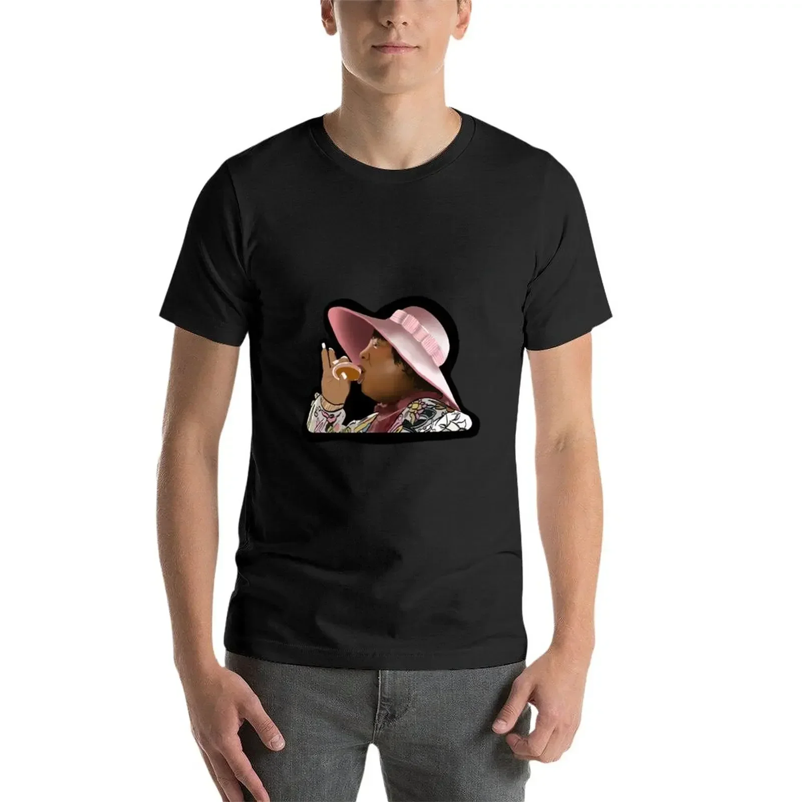 Norbit - Rasputia sucking jelly out of donut T-Shirt tops Short sleeve tee oversized mens clothing