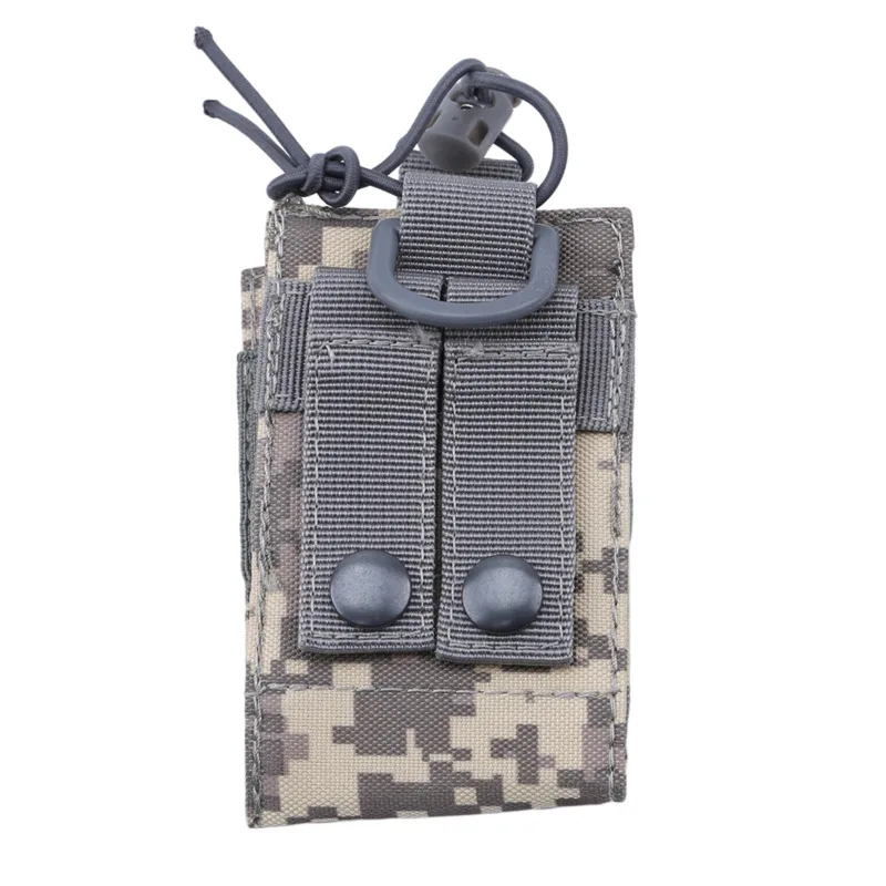 2024 Radio Pouch Hunting Walkie Talkie Holder Interphone Hanging Bag Molle Nylon Magazine Pouch Pocket Caza