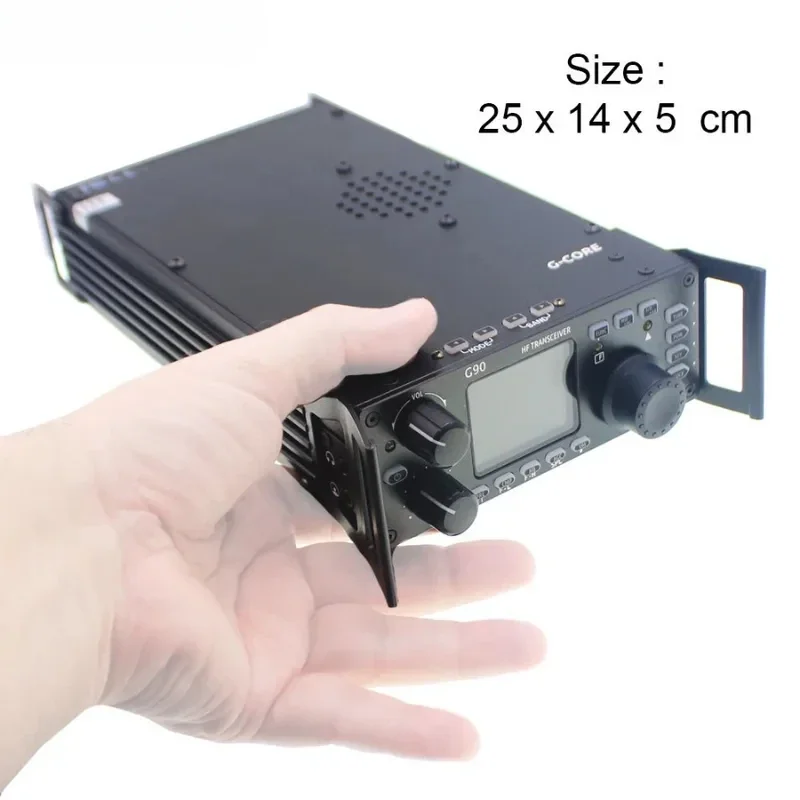 , CW, AM, SSB, G90, 0.5-30MHz, 20W, Amateur Radio SDR Frame, Built-In Automatic Antenna Tuner