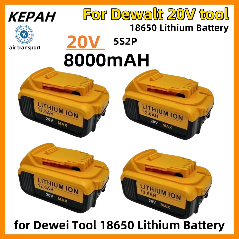 

Новый 100% оригинал 12000 мАч 20 В для Аккумулятор для электроинструмента DCB206 20 В 18,0 Ач Аккумулятор DCB206 20 В Аккумулятор DCB205 DCB200