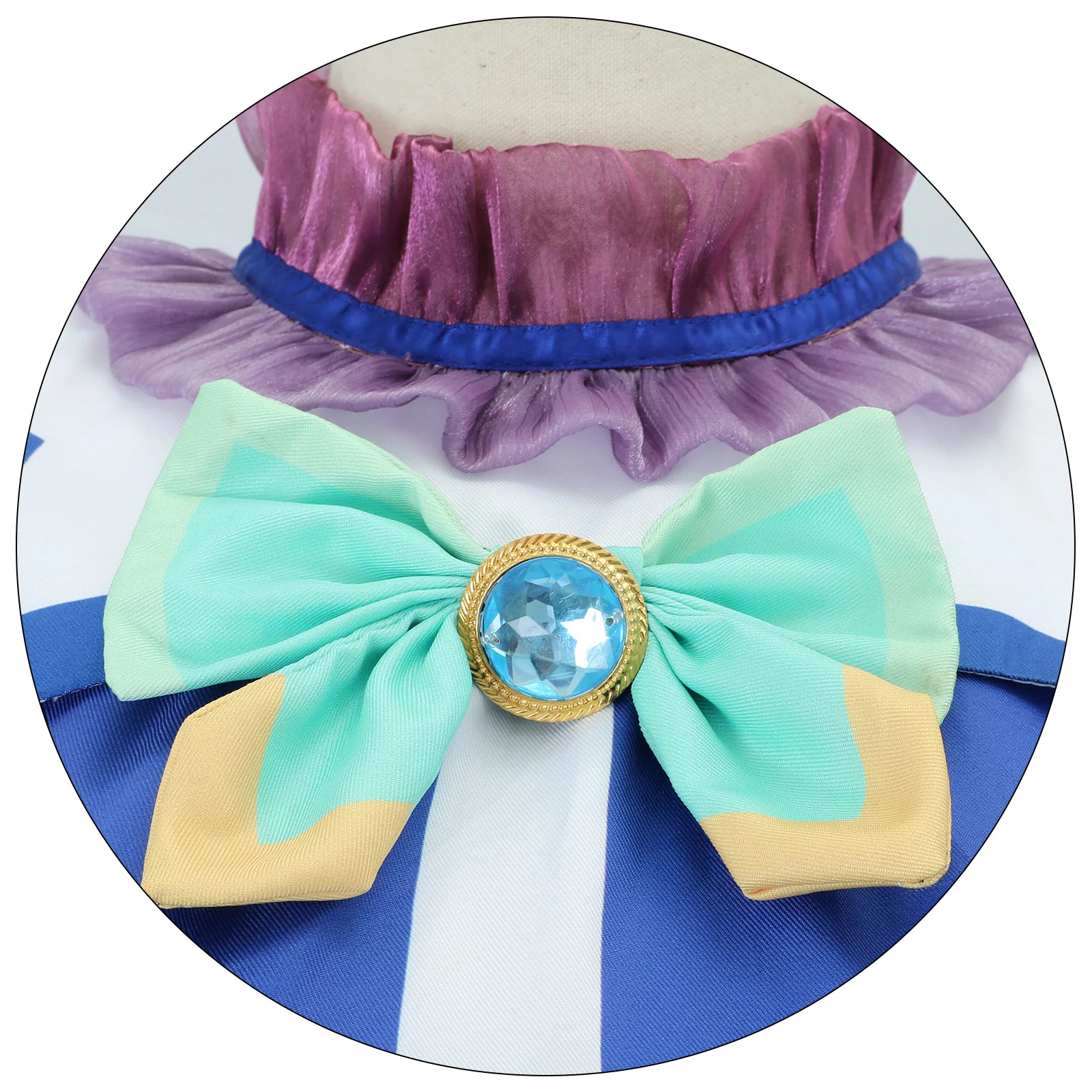 Anime God's Blessing on This Wonderful World Cosplay Aqua Costume Uniform Dress Set Party Outfit for Women Female Disguise Wear