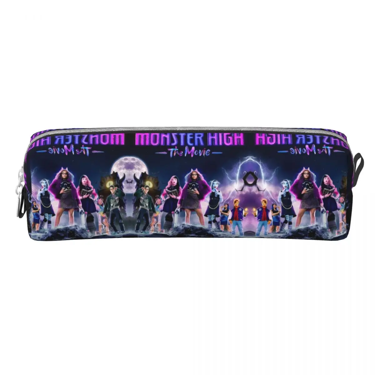 Monster High Movie Pencil Case Cool Boy Girl Kawaii Pencil Pouch Graphic School Pencil Cases Supplies Gift