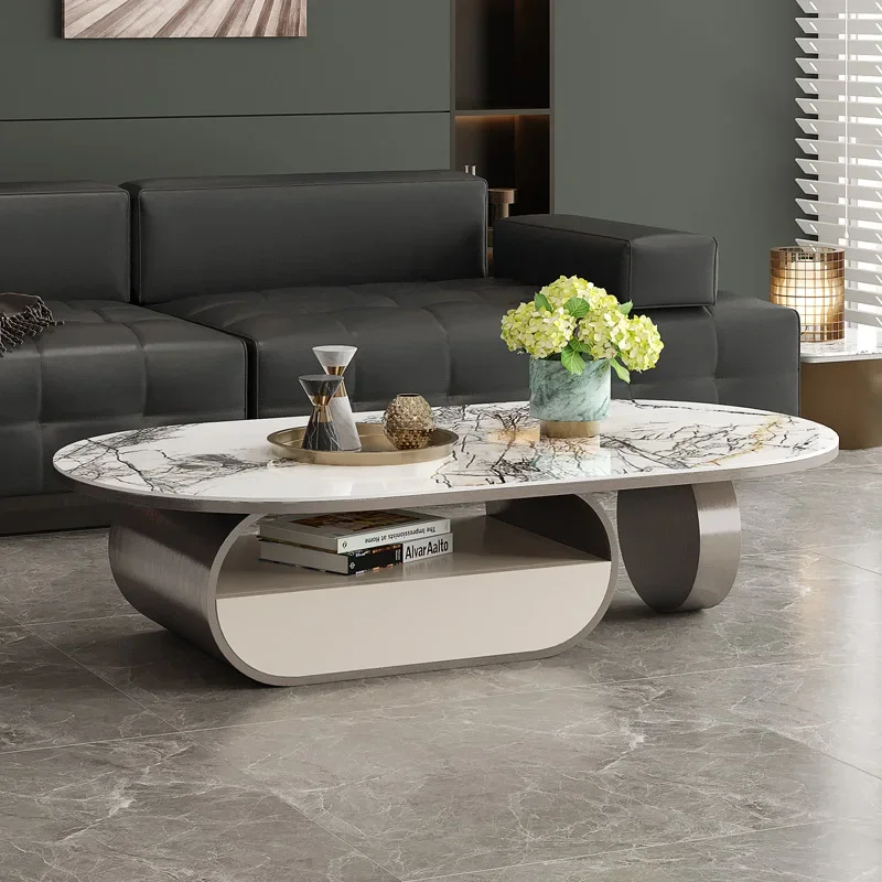 

Metal Luxury Coffee Table Modern Design Minimalist Balcony Coffee Table Center Nordic Mesa De Centro De Sala Home Furniture