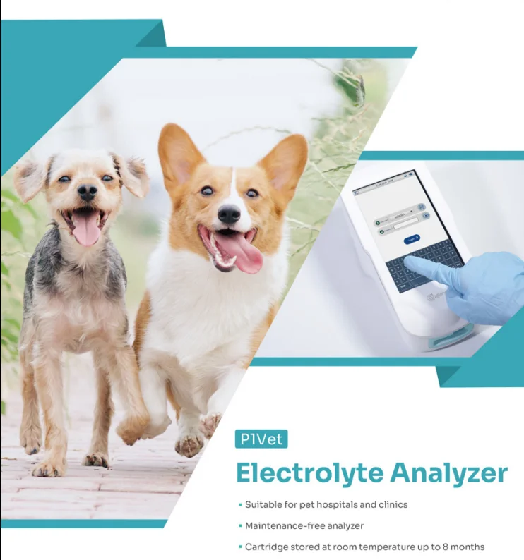 Veterinary Patient  Dry Vet Electrolyte Analyzer For Pet Animals Clinic portable Electrolyte analyzer