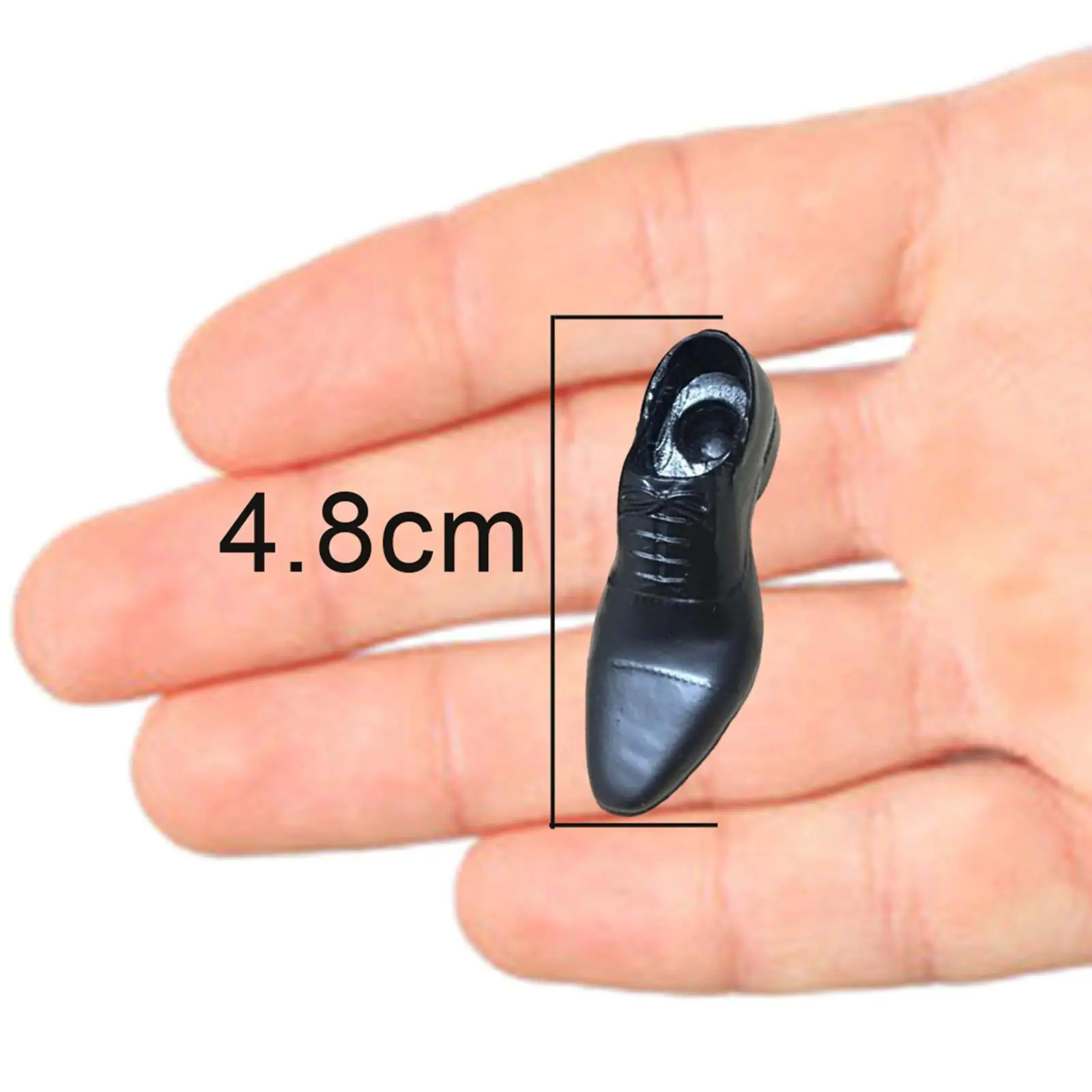 Chaussures en cuir de soldat pour accessoires de figurine d'action masculine de 12 pouces, 1/6