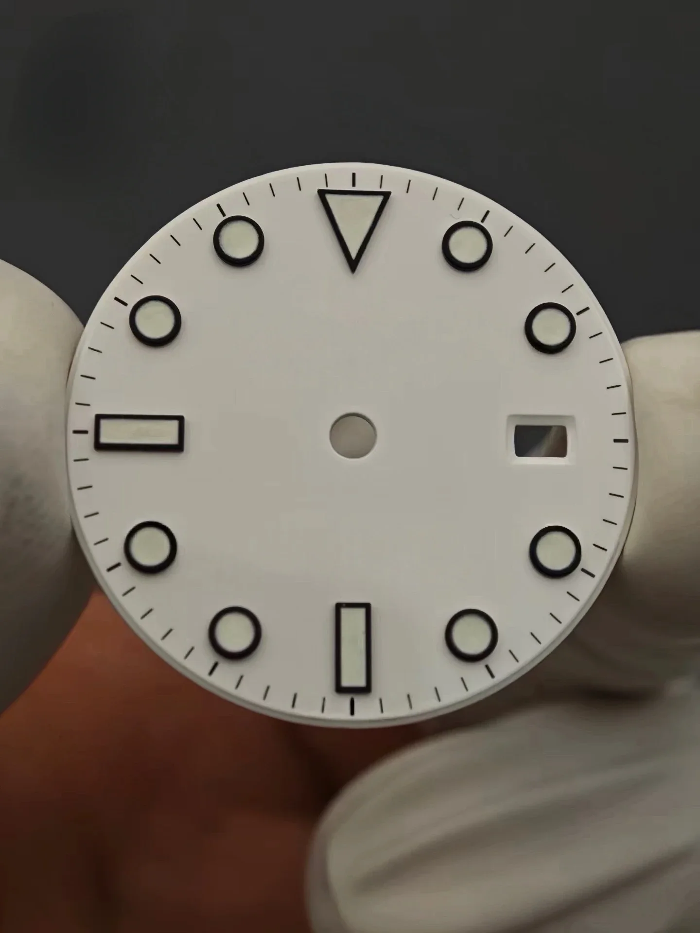 NF C F watch dial For Explorer II watch dial 30.8mm with 3285 movement