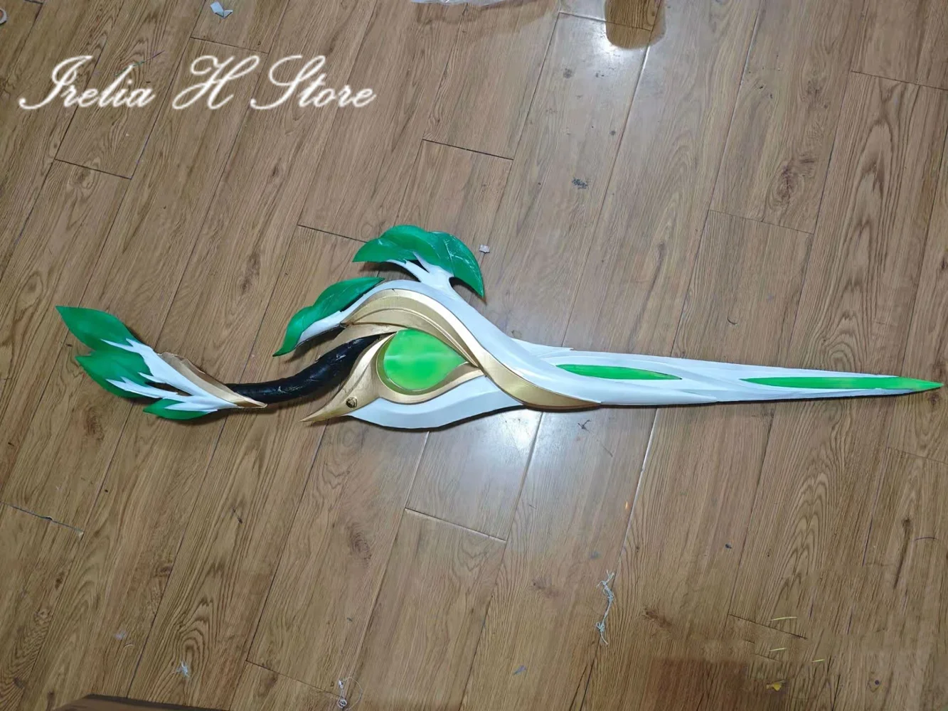 

Irelia H Store Spirit Blossom Aphelios LOL Aphelios дух цветок палочка персонал реквизит для косплея