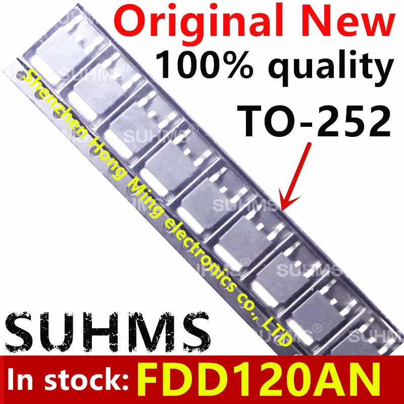 Chipset 100% nuevo FDD120AN15A0 FDD120AN15AO FDD120AN TO-252, 5 unidades