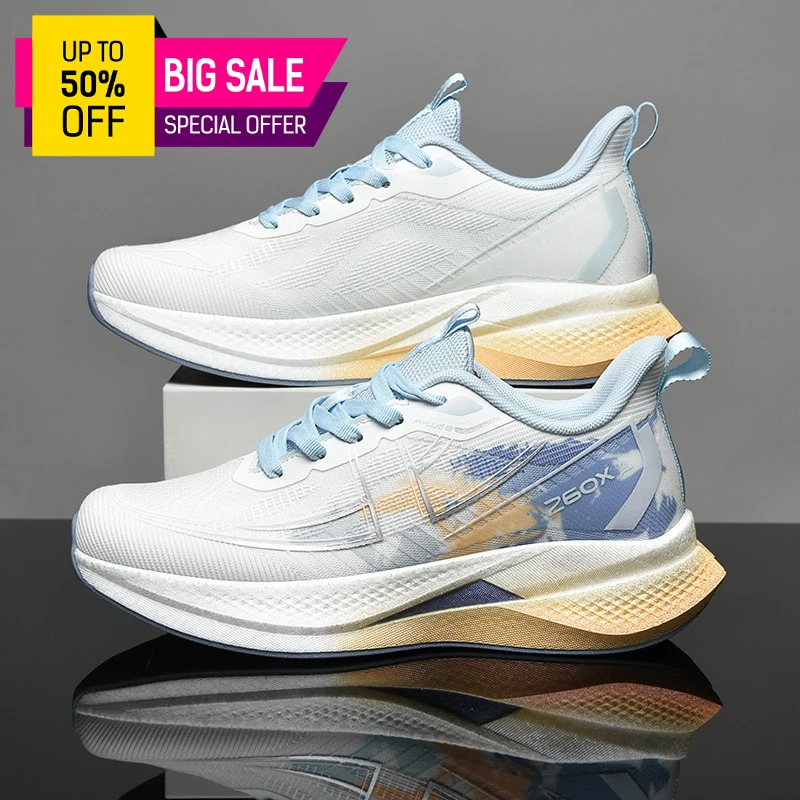 

Мужские модные спортивные кроссовки 2026 года для весны и лета, дышащие сетчатые кроссовки для бега, подходят для повседневной носки на улице и для бега