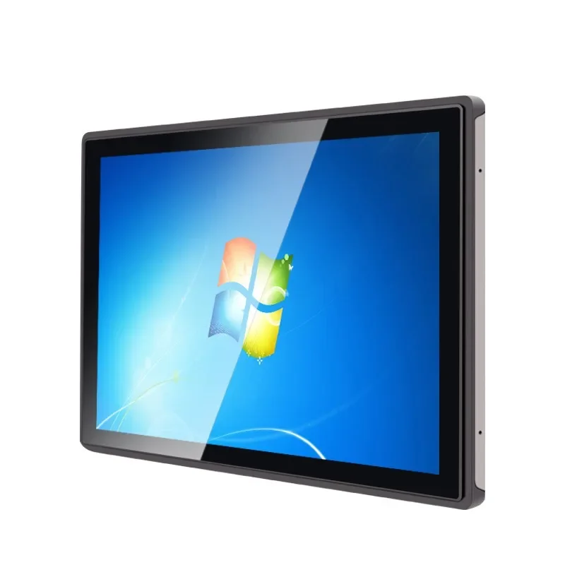 27-Inch embedded industrial control, touch computer all-in-one machine, ten-point capacitor industrial computer