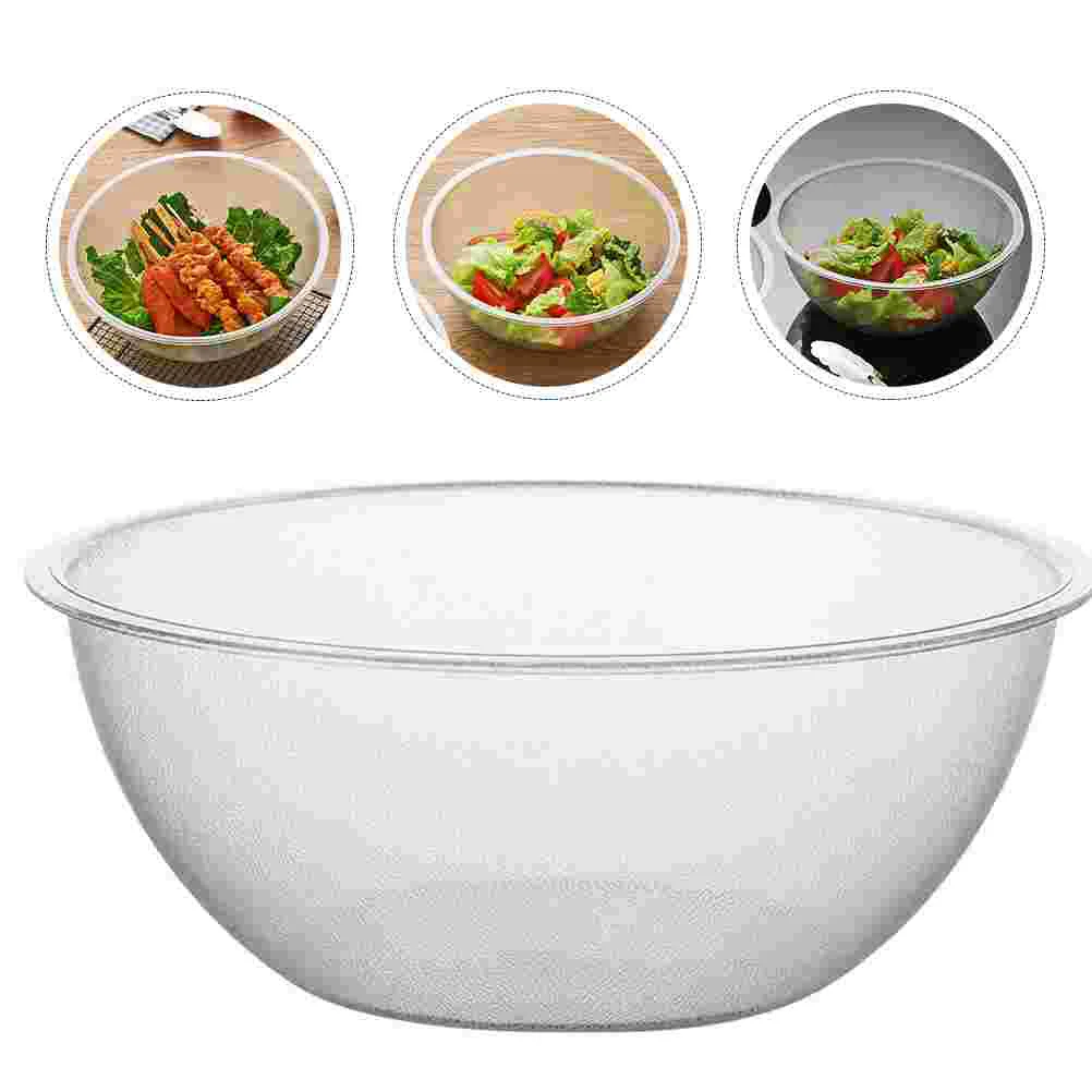 Noodle Bowl Salad Containers for Food Transparent Bowls PC Hot Pot Selection Dish