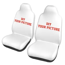 DIY Your Picture Universal Car Seat Cover Protector Interior Accessories For SUV Customised Car Seats Covers Car Accessories