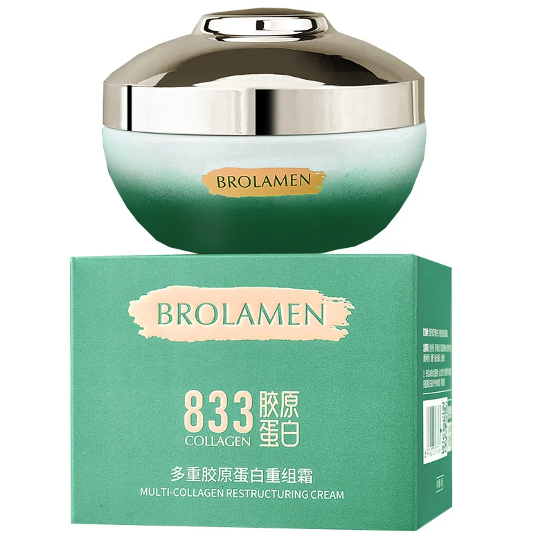 Multi-Collangen Restructuring Gesichtscreme Faltencreme für Frauen Gesichtsfeuchtigkeitscreme mit Kollagen Hidratante zur Hautstraffung