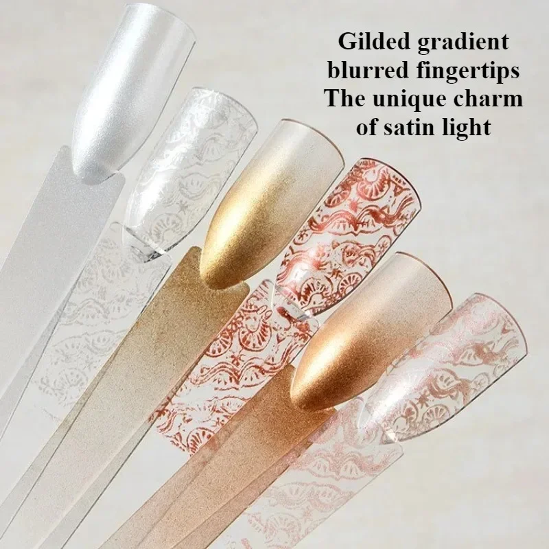 6 Farben Cushion Gradient Painting Gel Pink Ombre Nail Patting Gel UV/LED Blush Blooming Aura Maniküre Gel Nagellack Werkzeuge – Detail 13
