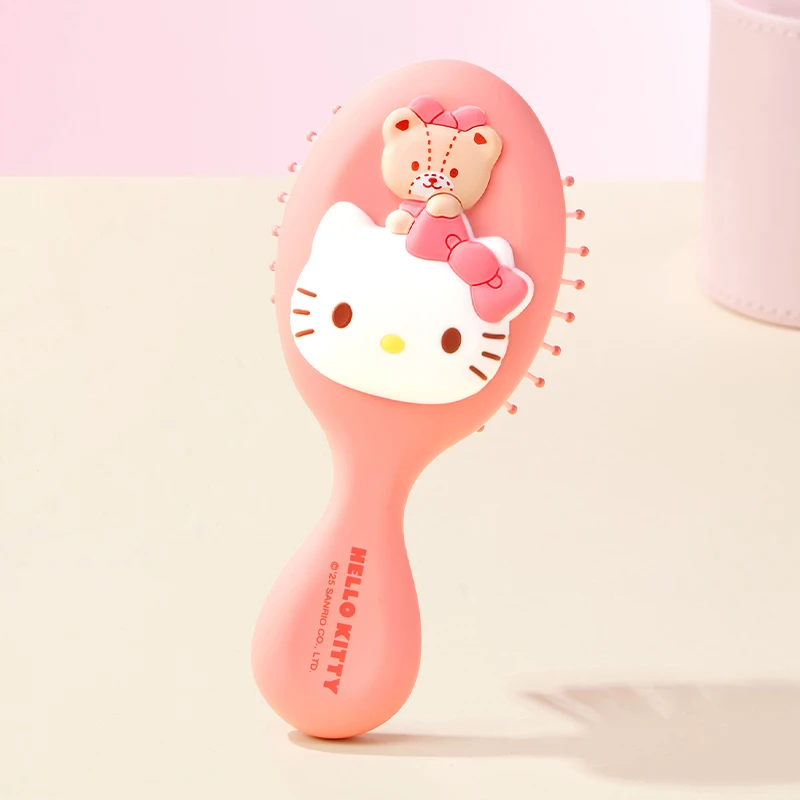 Sanrio Characters Air Cushion Hair Brush Scalp Massage Brush Detangling Comb Cute Kawaii Hair Care Tool Portable Styling Brush