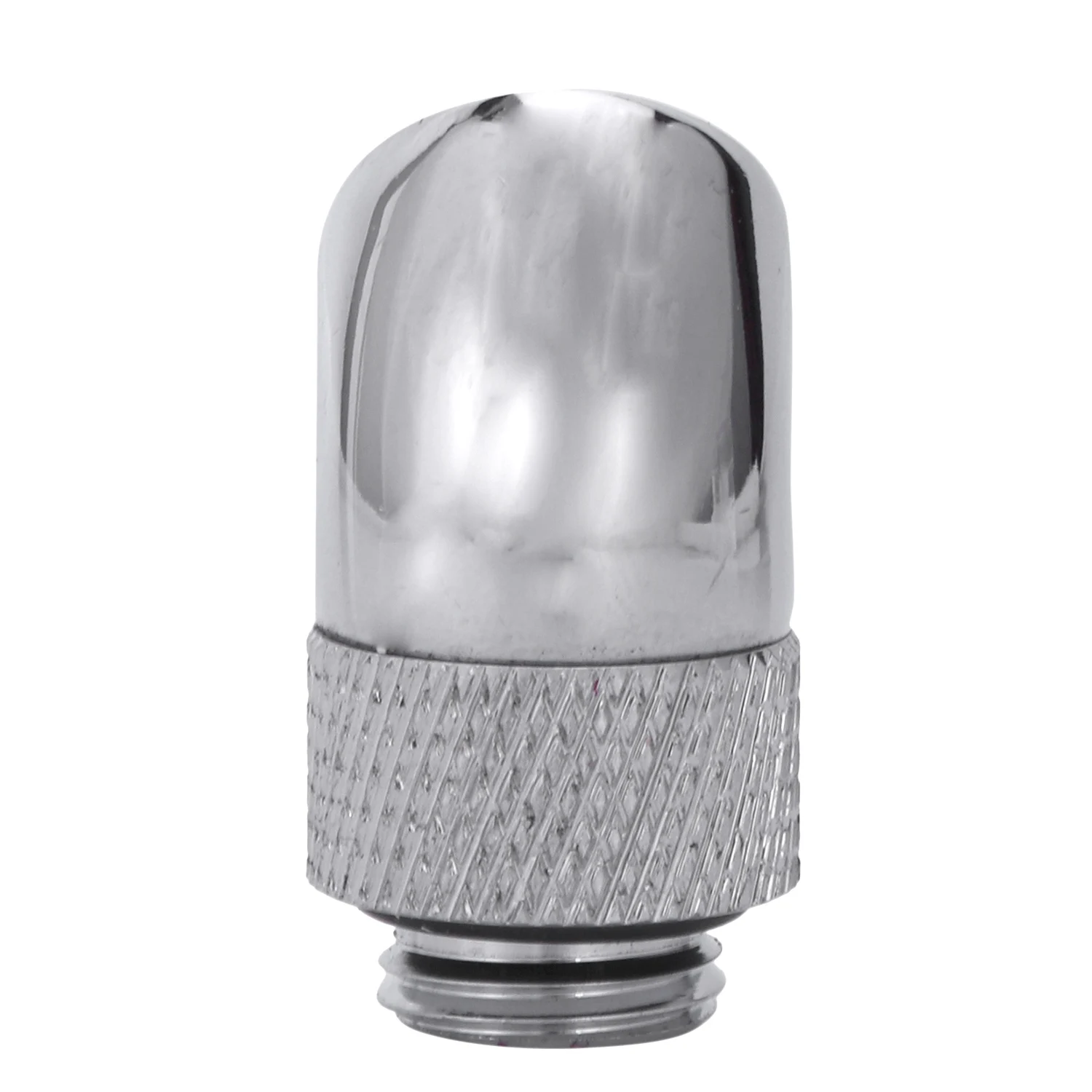 G1/4 Screw Thread 45 Degree Elbow Rotary Brass- Adapter Male To Female Connector Fitting Computer Pc Water Cooling System Silver