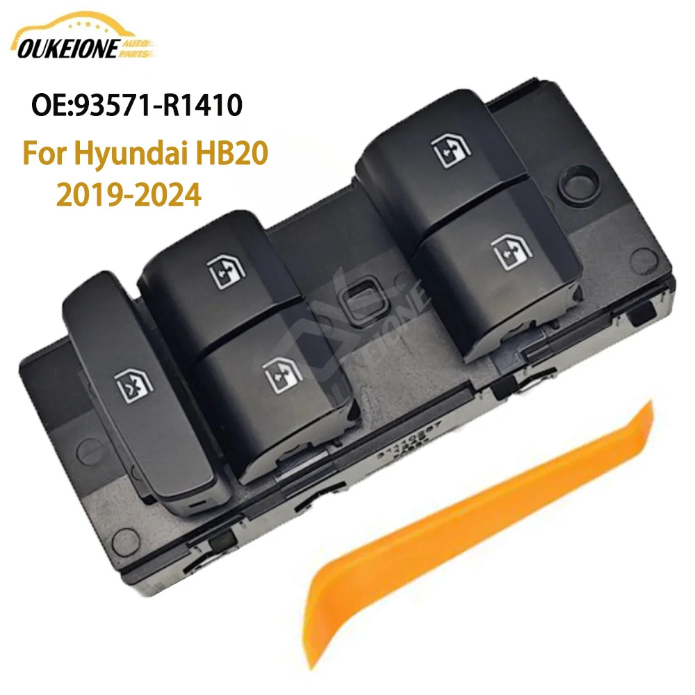 

93571-R1410 для Hyundai HB20 2019 2020 2021 2022 2023 2024 электрический переключатель управления стеклоподъемником, кнопка подъема стекла